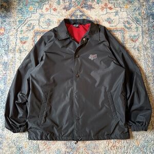 Vintage Fox Racing Spellout Light Jacket Large